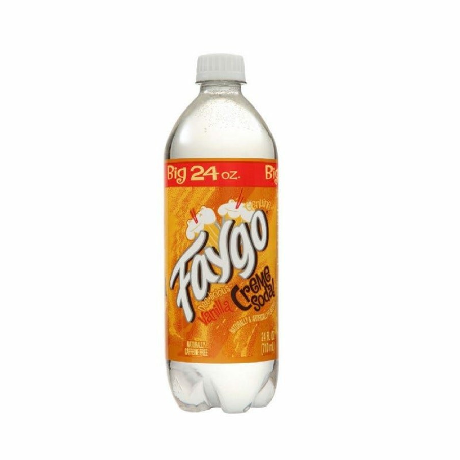 Wholesale Faygo Creme Soda, 24 Oz. Beverages