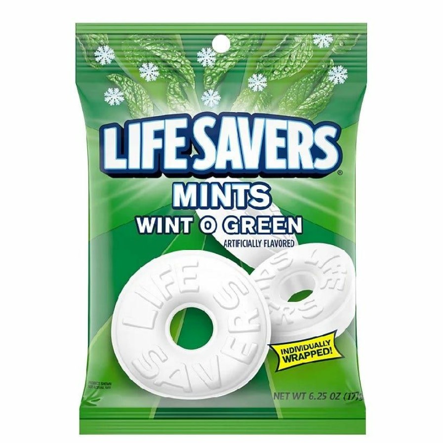 Best Lifesavers Wint-O-Green Hard Candy, 6.25 Oz. Hard Candy & Lollipops