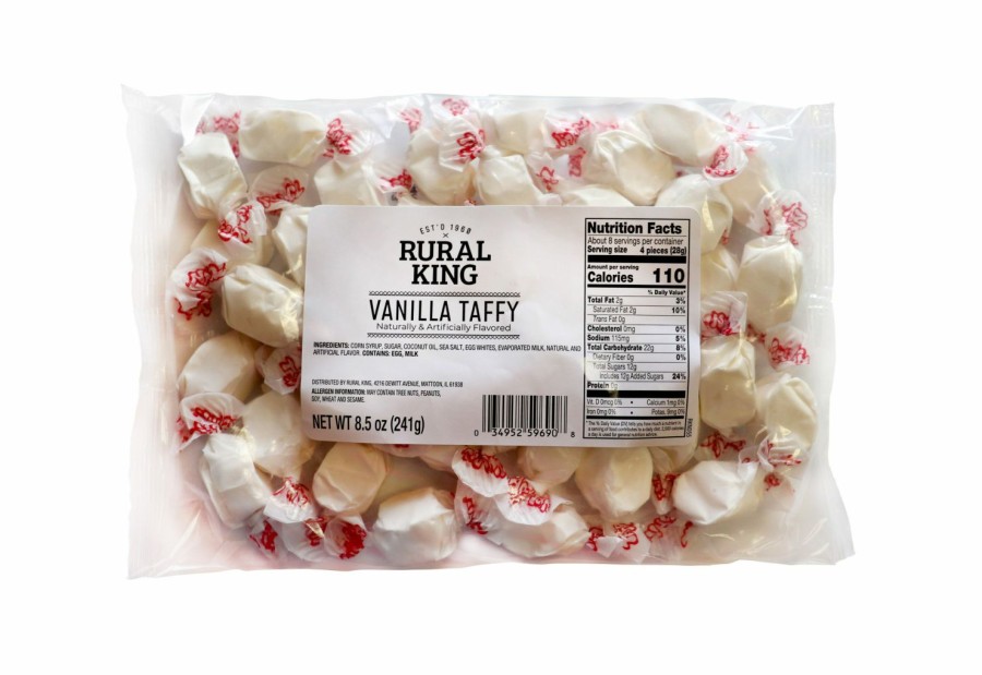 Wholesale Rural King Vanilla Taffy Candy & Gum