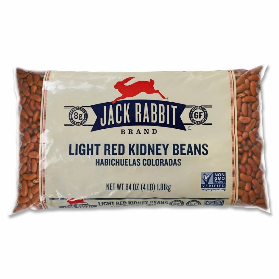 Best Jack Rabbit Light Red Kidneys, 4 Lb. Dried Beans