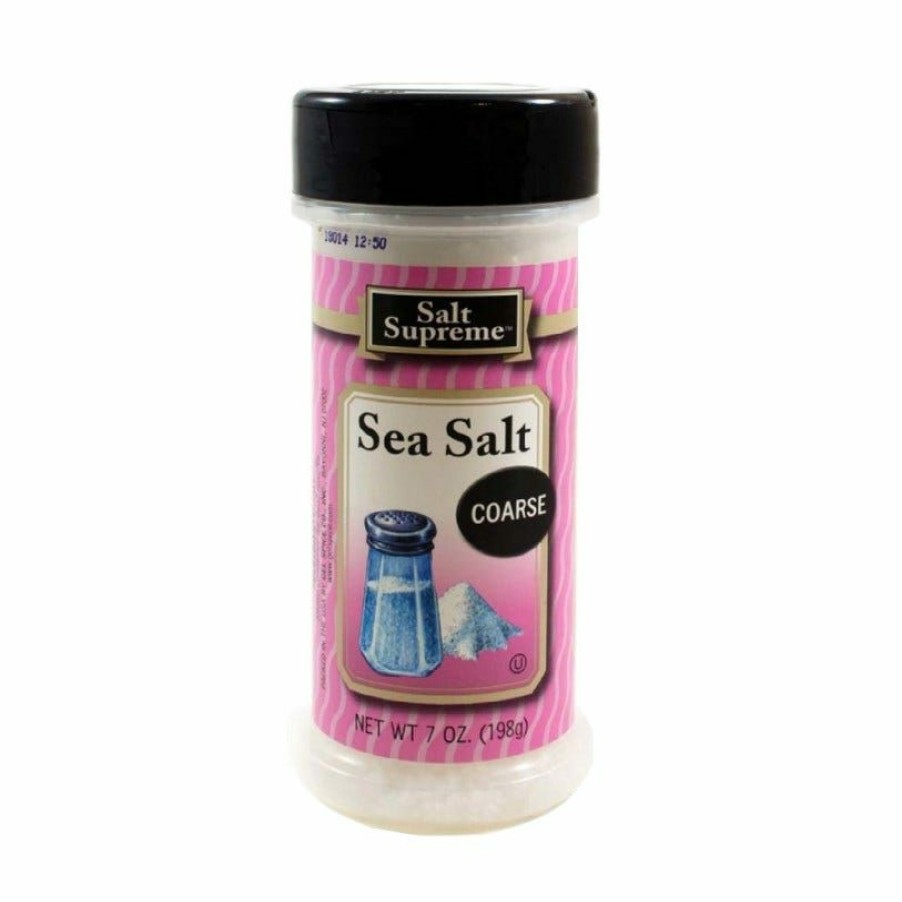 Best Salt Supreme Coarse Sea Salt, 7 Oz. Spices & Seasonings