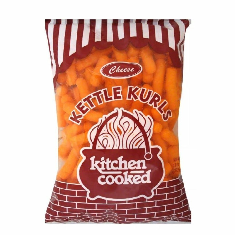 Wholesale Kitchen Cooked Cheese Kettle Kurls, 11 Oz. Bag Chips & Crackers