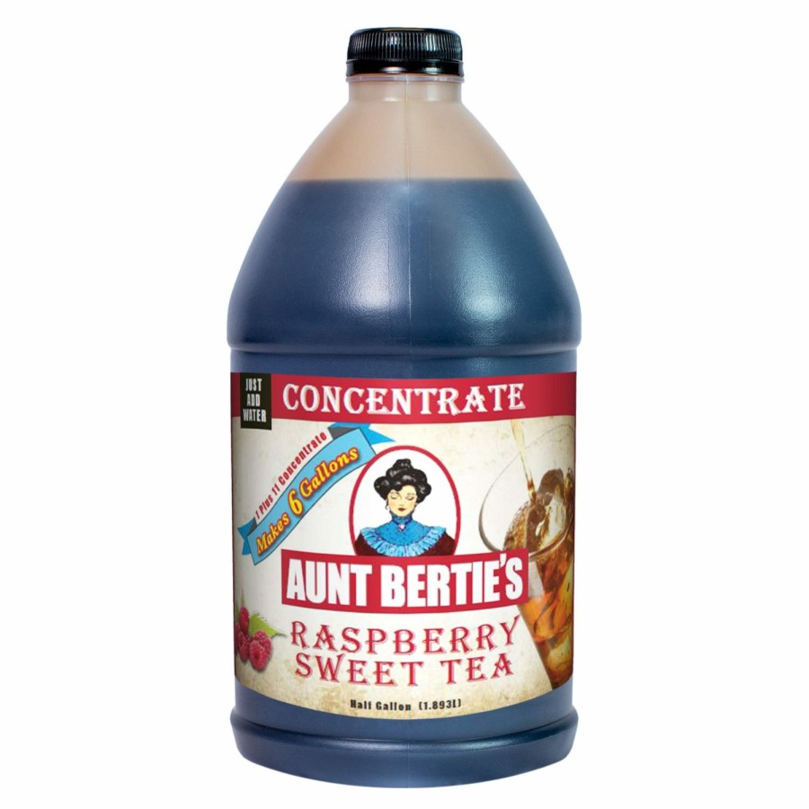 Online Aunt Bertie'S Raspberry Tea Concentrate, Half Gallon