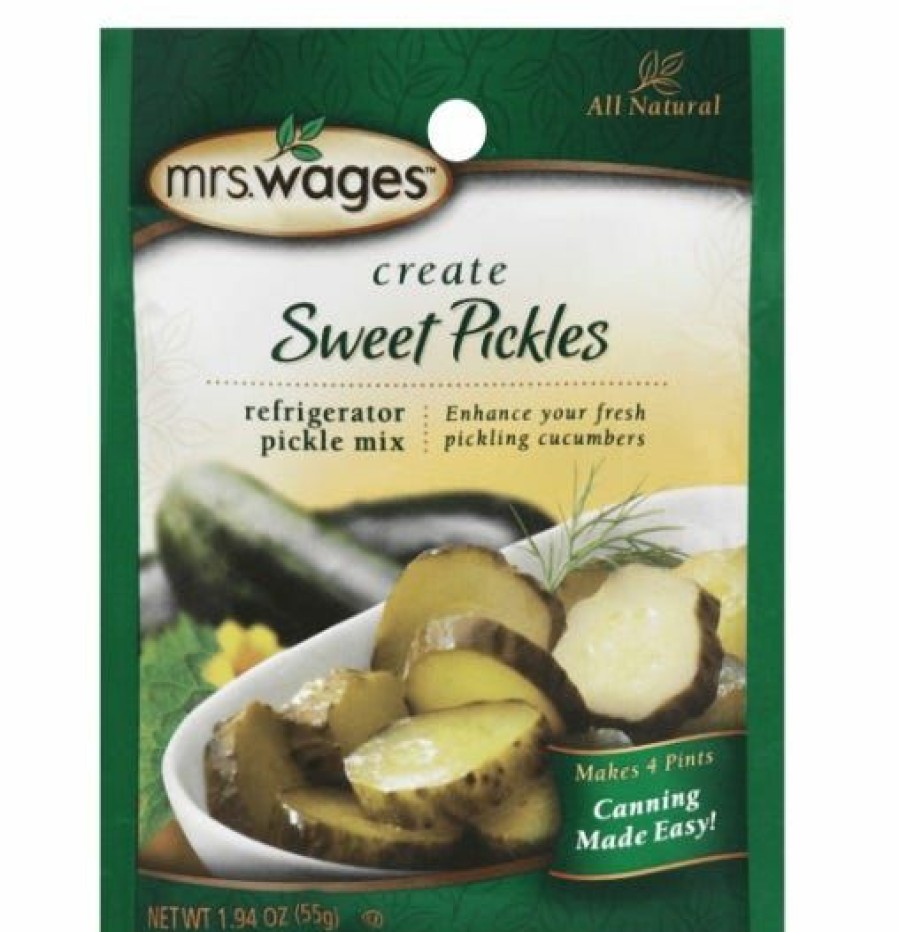 Wholesale Mrs. Wages Sweet Pickle Refrigerator Mix, 1.94 Oz. Canning Ingredients