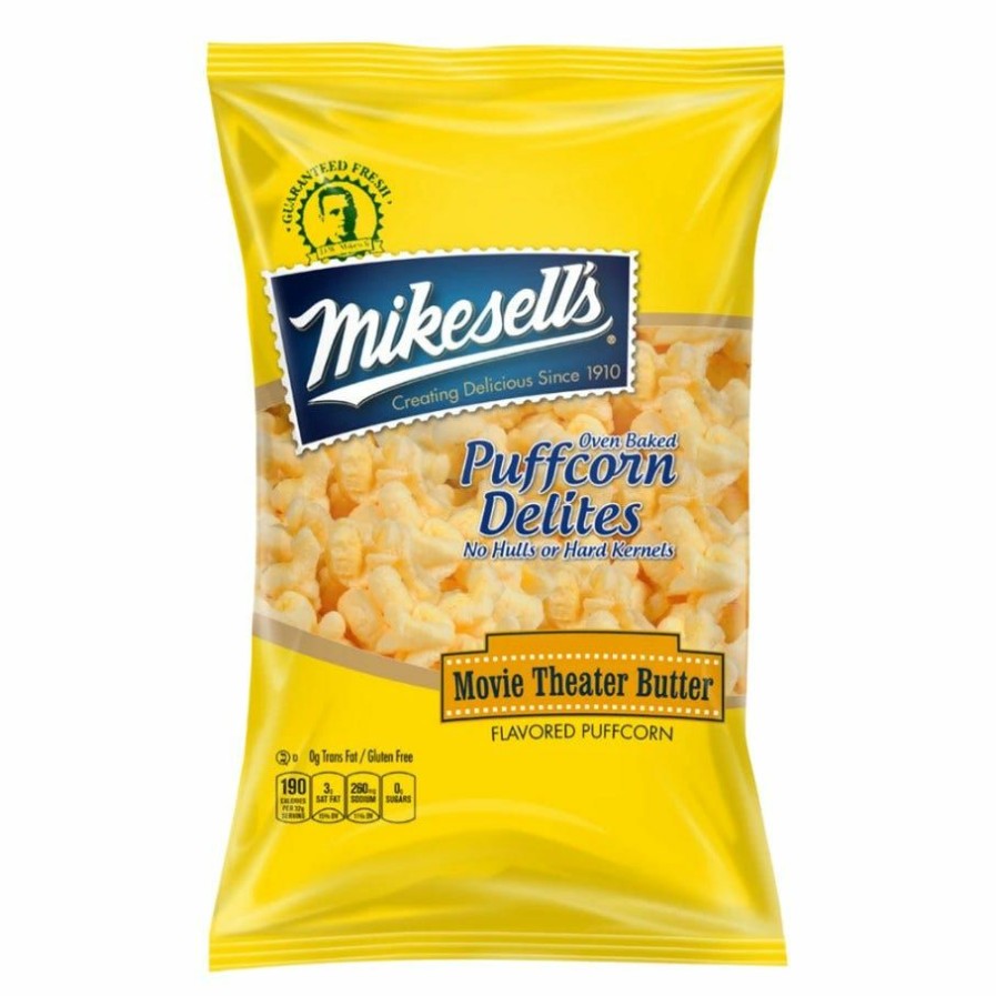 Online Mikesells Mikesell'S Movie Theater Butter Puffcorn Delites, 11 Oz. Chips & Crackers