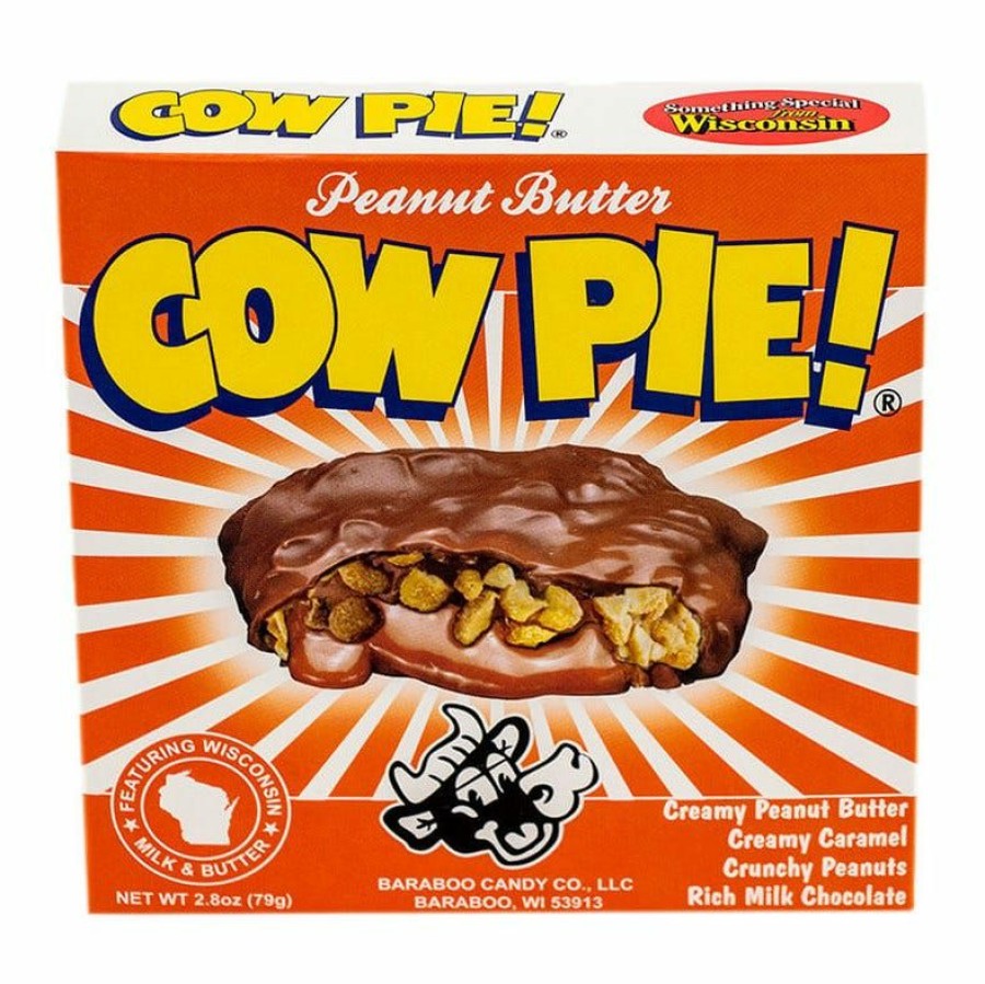 Hot Various Brands Peanut Butter Cow Pie, 2.8 Oz. Chocolate