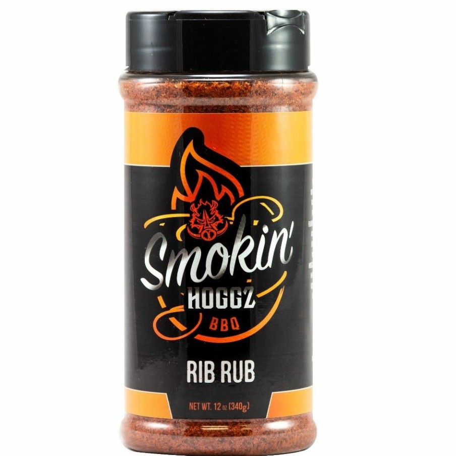 Best Smokin' Hoggz Bbq Smokin' Hoggz Rib Rub, 12 Oz. Spices & Seasonings