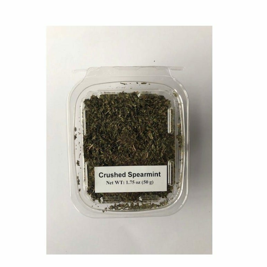 Online Lipari Crushed Spearmint, 1.75 Oz. Spices & Seasonings