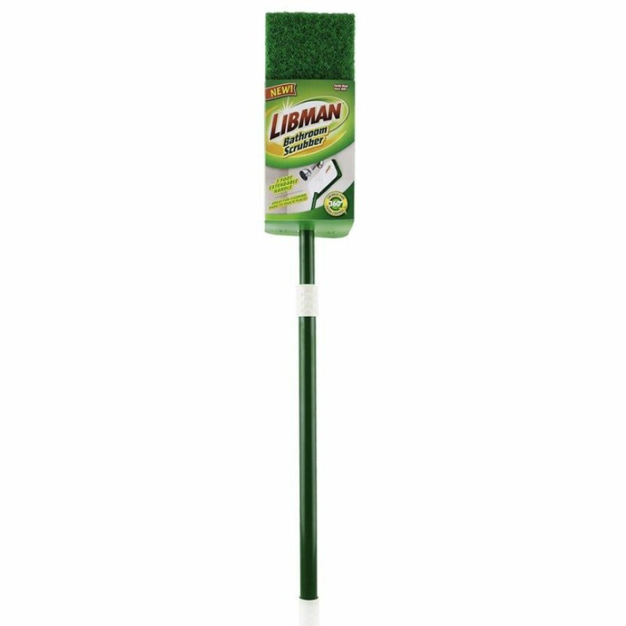 Best Libman Bathroom Wall With Floor Scrubber Cleaning & Janitorial Supplies