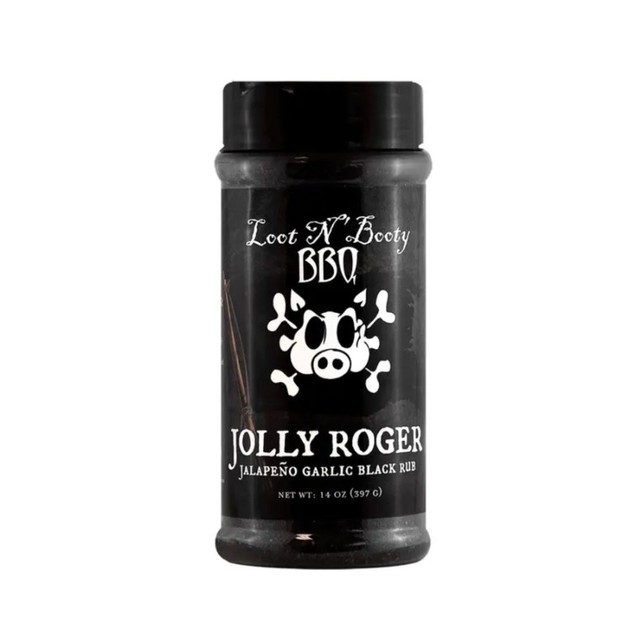 Online Loot N Booty Jolly Roger Jalapeno Garlic Black Rub Ow88410 Flavorers & Seasonings