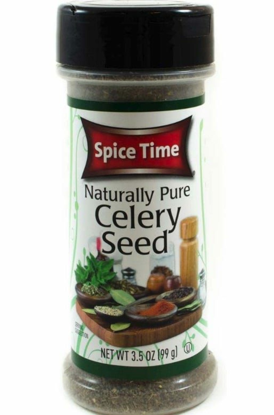 Clearance Various Brands Spice Time Celery Seed, 3.5 Oz. Spices & Seasonings