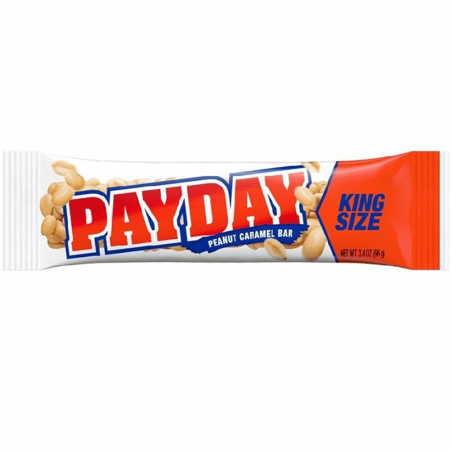 Wholesale Payday King Size Candy Bar, 3.4 Oz. Chocolate