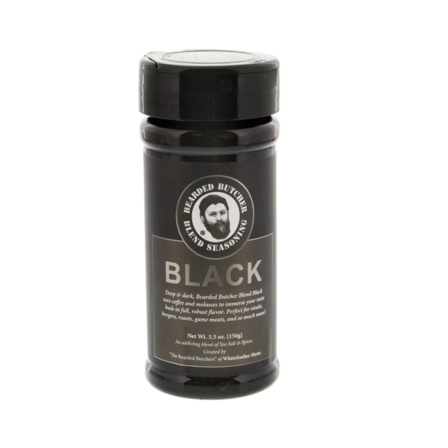 Clearance Bearded Butchers Black Blend Seasoning 5.5Oz. Spices & Seasonings