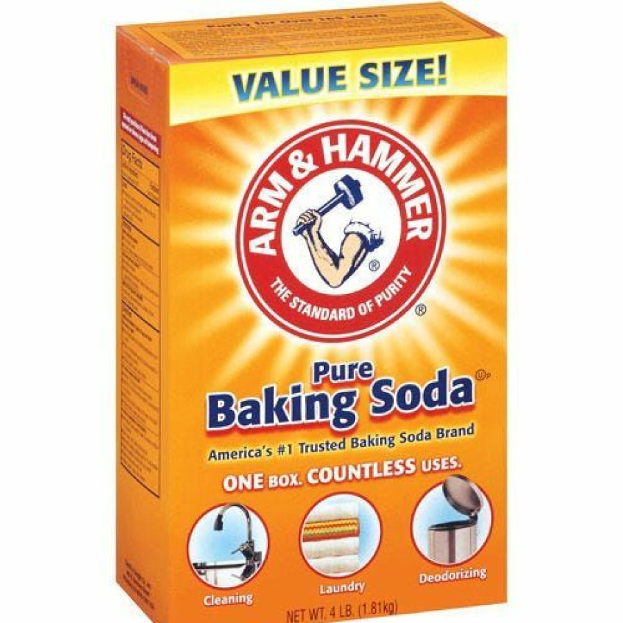 Best Arm & Hammer Arm And Hammer Pure Baking Soda 4 Lb 01170 Baking Essentials