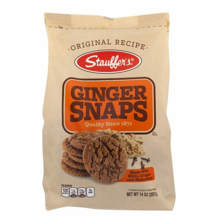 Hot Stauffer'S Ginger Snap Cookies, 14 Oz. 12442