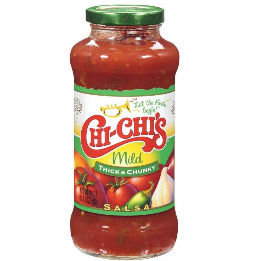 Hot Chi-Chi'S Thick & Chunky Salsa Mild, 24 Oz. Dips & Salsa