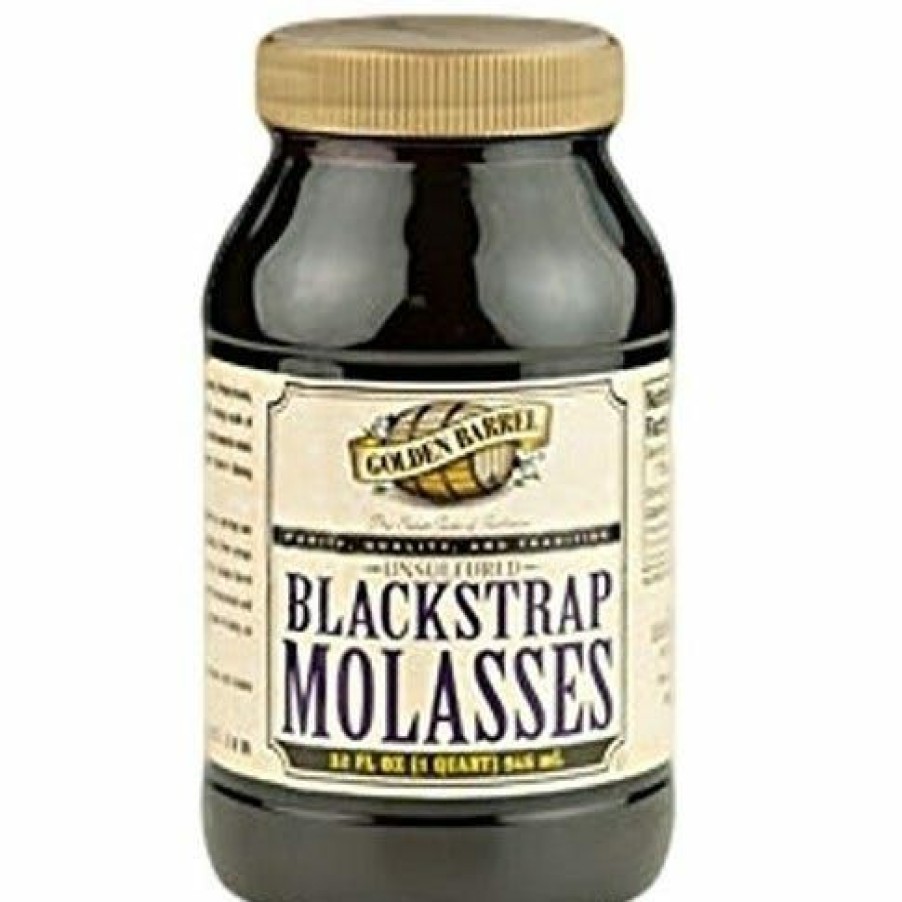 Clearance Various Brands Black Strap Unsulphured Molasses, 32 Oz. Baking Essentials