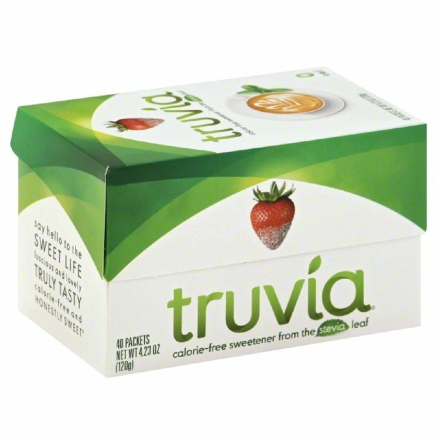 Online Truvia Calorie Free Natural Sweetener Packets, 40 Count Sugar & Sweeteners