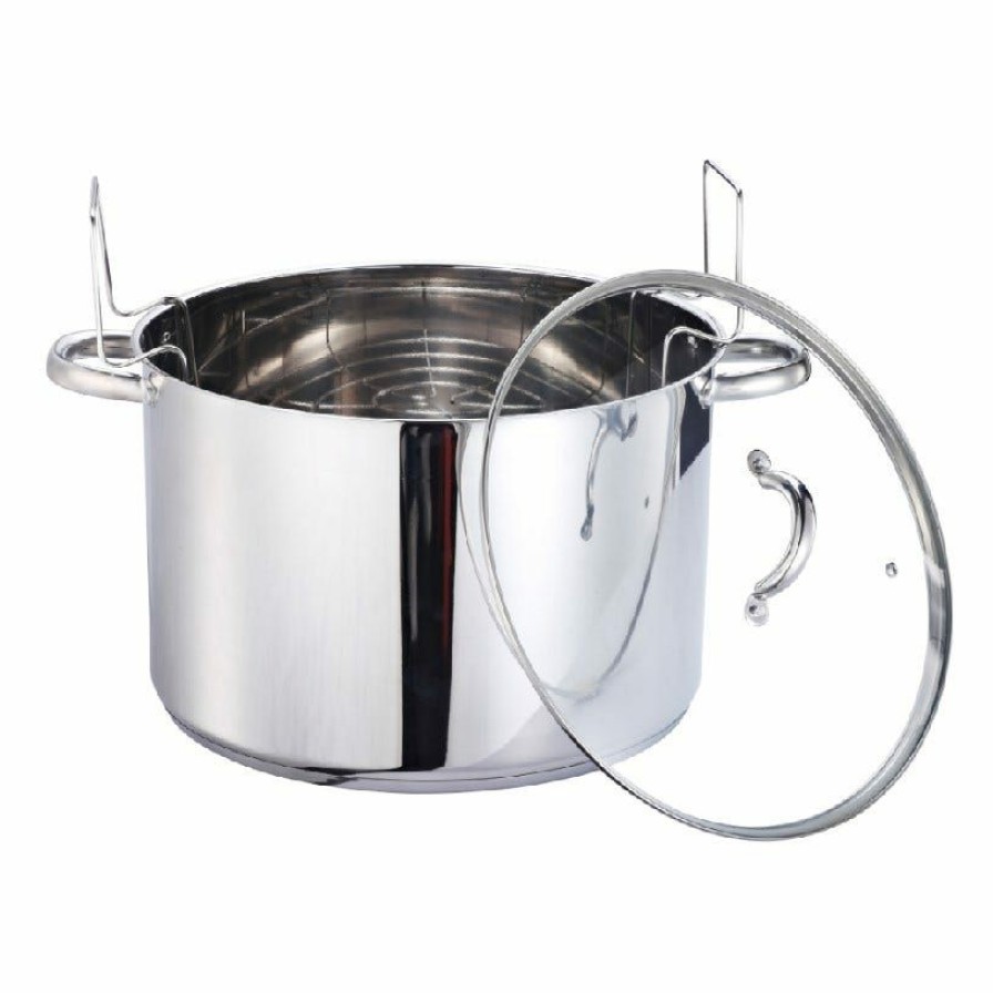 Wholesale Gourmet Edge 21.5 Qt Stainless Steel Water Canner 20-3021 Canning Appliances