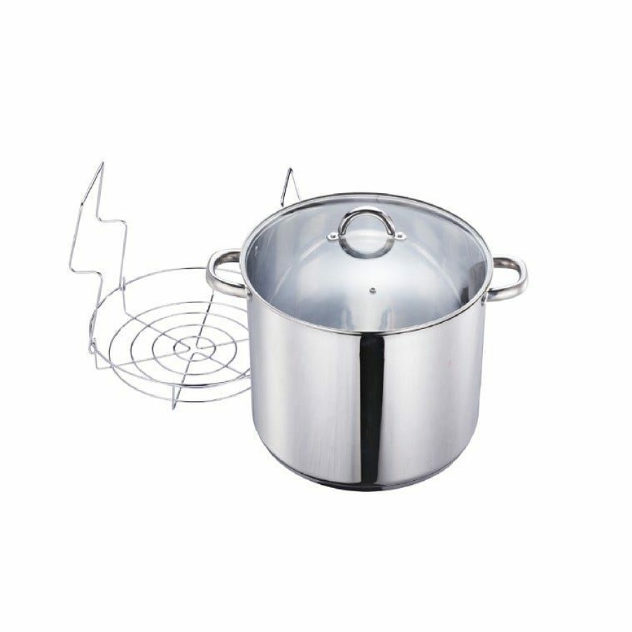 Wholesale Gourmet Edge 21.5 Qt Stainless Steel Water Canner 20-3021 Canning Appliances