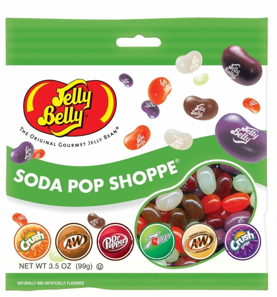 Wholesale Jelly Belly Soda Pop Shoppe Gourmet Jelly Beans, 3.5 Oz. Gummy & Chewy