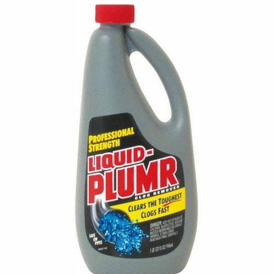 Wholesale Various Brands Liquid Plumr Professional Strength Clog Remover 32 Oz 243 All-Purpose Cleaners