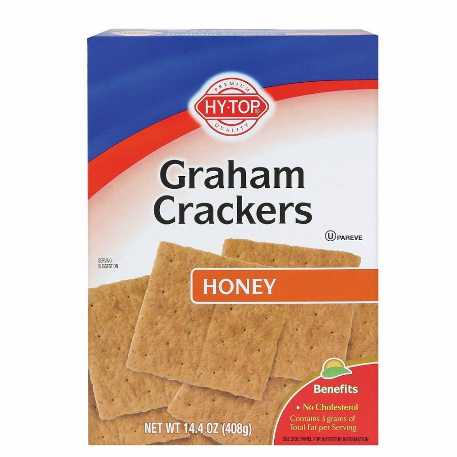 Hot Hytop Honey Graham Crackers, 14.4 Oz. Chips & Crackers