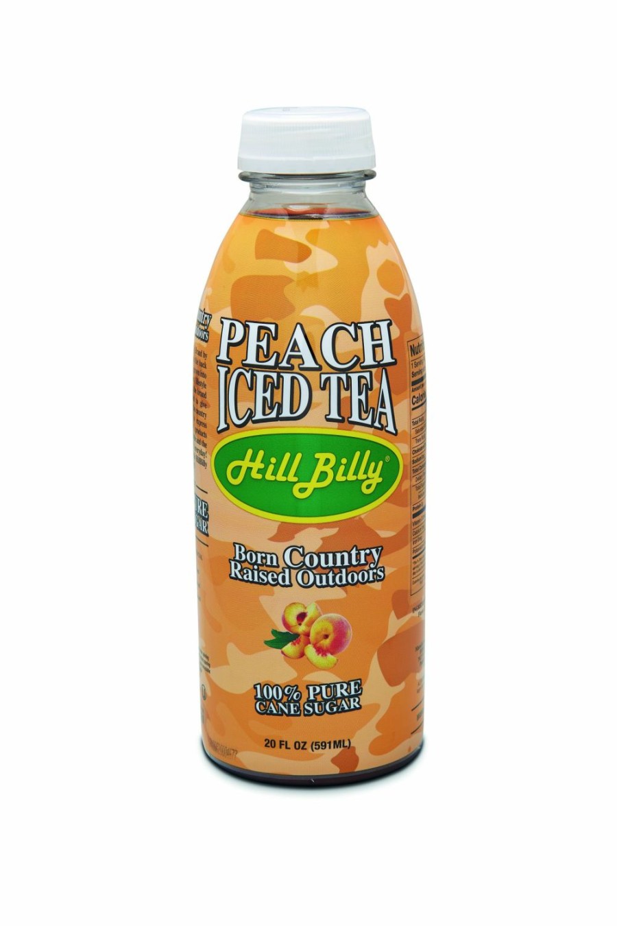 New Hillbilly Beverages Hillbilly Peach Tea 20Oz