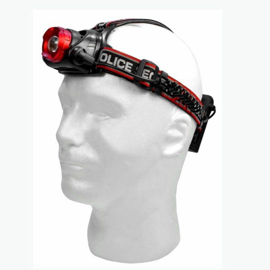 Best Police Security Flashlights Lookout Headlamp 98070