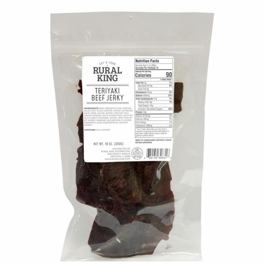 New Rural King 10Oz Teriyaki Jerky