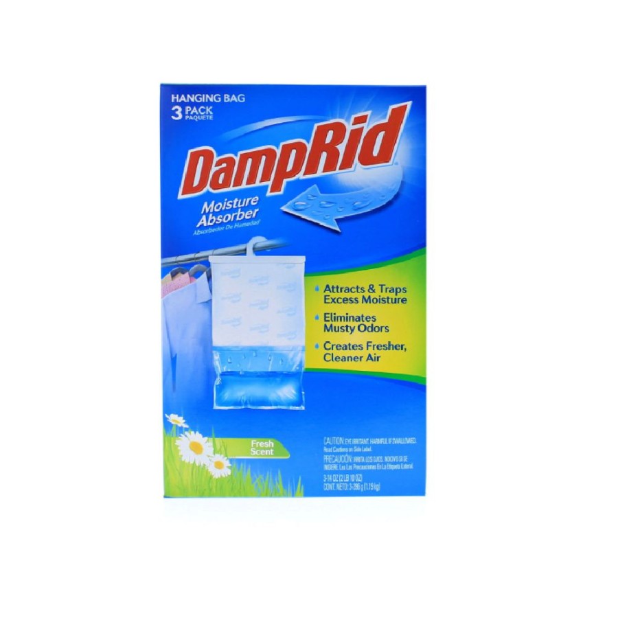 Hot Damprid Damp Rid Hanging Moisture Absorber, 14 Oz / 3-Pack Fg83K All-Purpose Cleaners