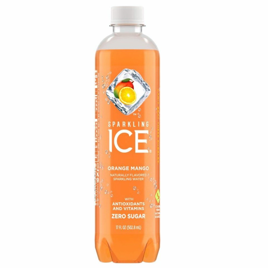 Online Sparkling Ice Naturally Flavored Sparkling Water Orange Mango, 17 Oz.