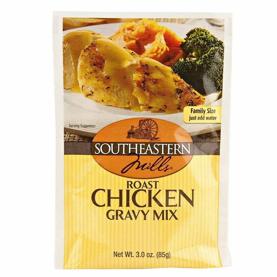 Clearance Southeastern Mills Roast Chicken Gravy, 3 Oz. Condiments & Sauces