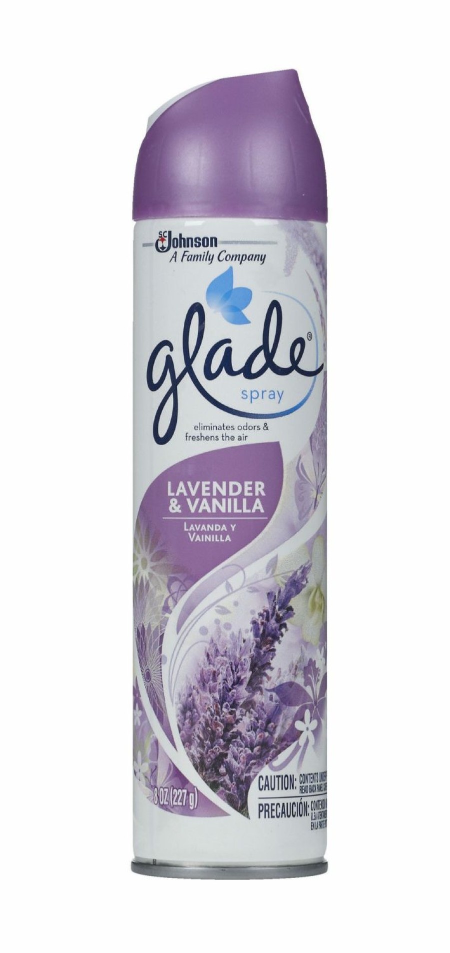 Hot Glade Room Spray Air Freshener Lavender And Vanilla 8Oz 73334 Air Fresheners