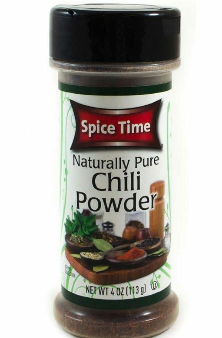 New Various Brands Spice Time Chili Powder, 4 Oz. Spices & Seasonings