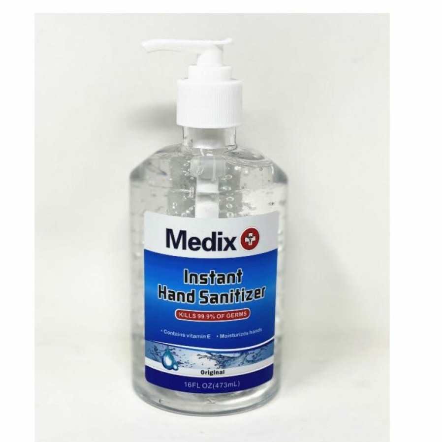 Best Medix 16Oz. Hand Sanitizer With Pump Ethyl Alcohol: 62% Med-Hs16-20 Soap & Hand Cleaners