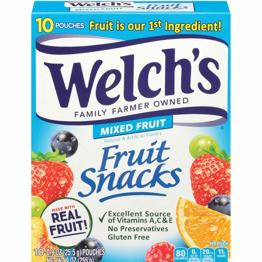 Online Welch'S Mixed Fruit Fruit Snacks, 10 Pouches