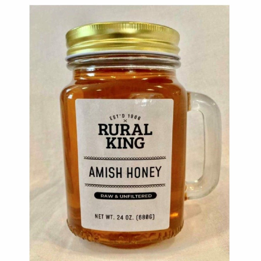 New Rural King Raw Honey, 24 Oz.