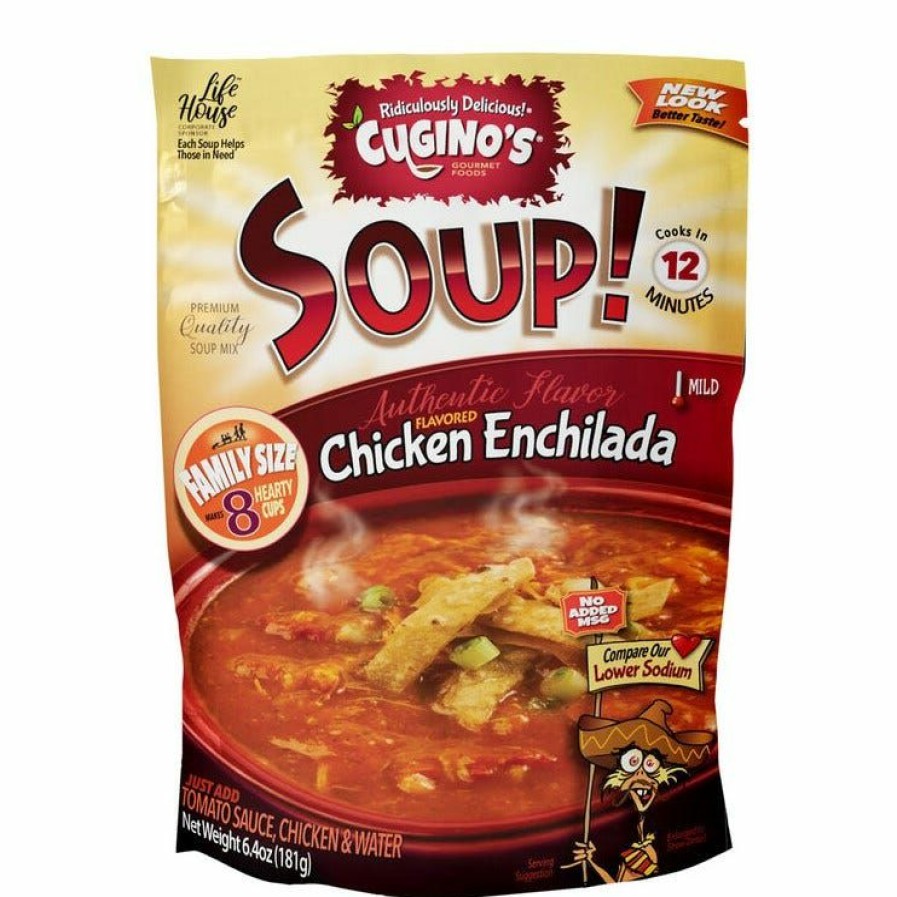 Wholesale Cugino'S Gourmet Foods, Inc. Cugino'S Chicken Enchilada Soup, 6.4 Oz Canned Goods & Soups