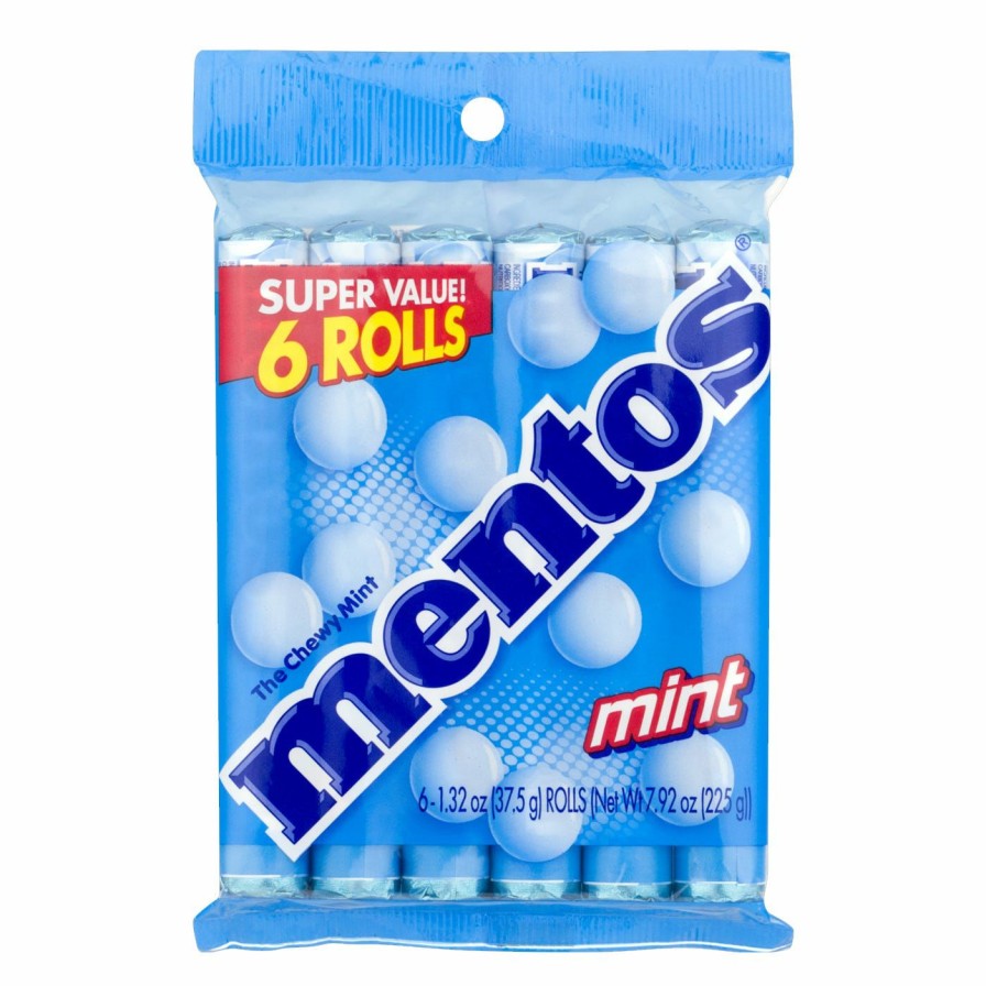 Best Mentos Chewy Mints, 1.32 Oz. Rolls 6 Count Candy & Gum