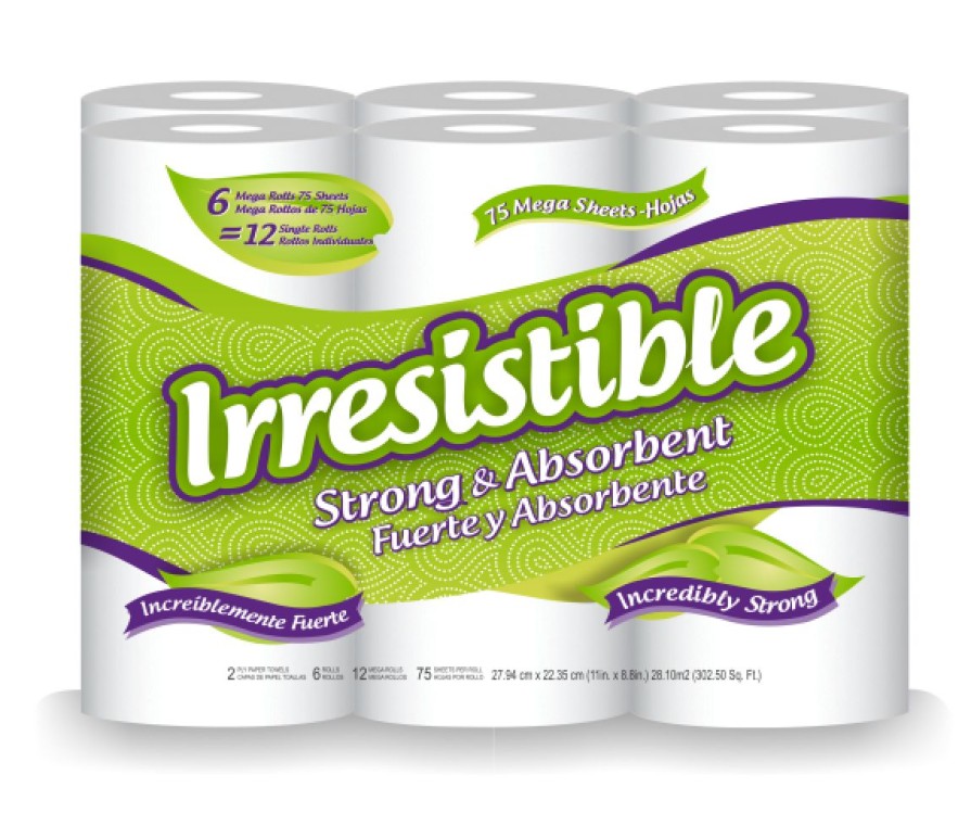 Hot Irresistible Paper Towels, 6 Pack Paper Towels & Napkins