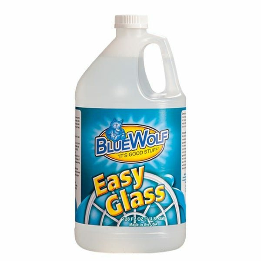 New Blue Wolf Easy Glass Window Cleaner 1 Gallon Bwegg Glass Cleaners