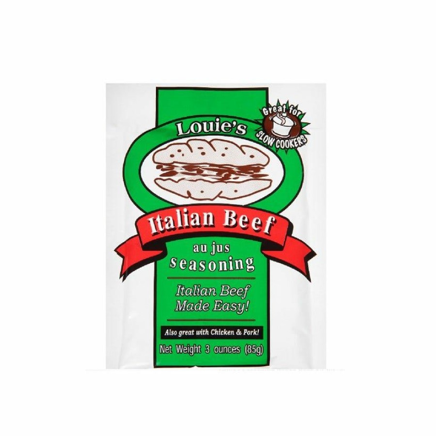 Clearance Louie'S Italian Beef Au Jus Seasoning, 3 Oz. Spices & Seasonings