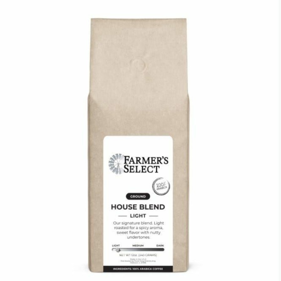 Wholesale Rural King Farmer'S Select House Blend Light Roast Ground Coffee, 12 Oz. Coffee Supplies