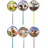 Clearance Squire Boone Assorted Lollipops With Animal Stickers Hard Candy & Lollipops