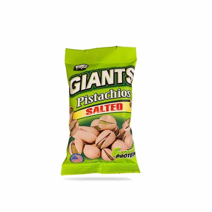 Clearance Giants Original Roasted & Salted Pistachios, 4.5 Oz. Salty Snacks