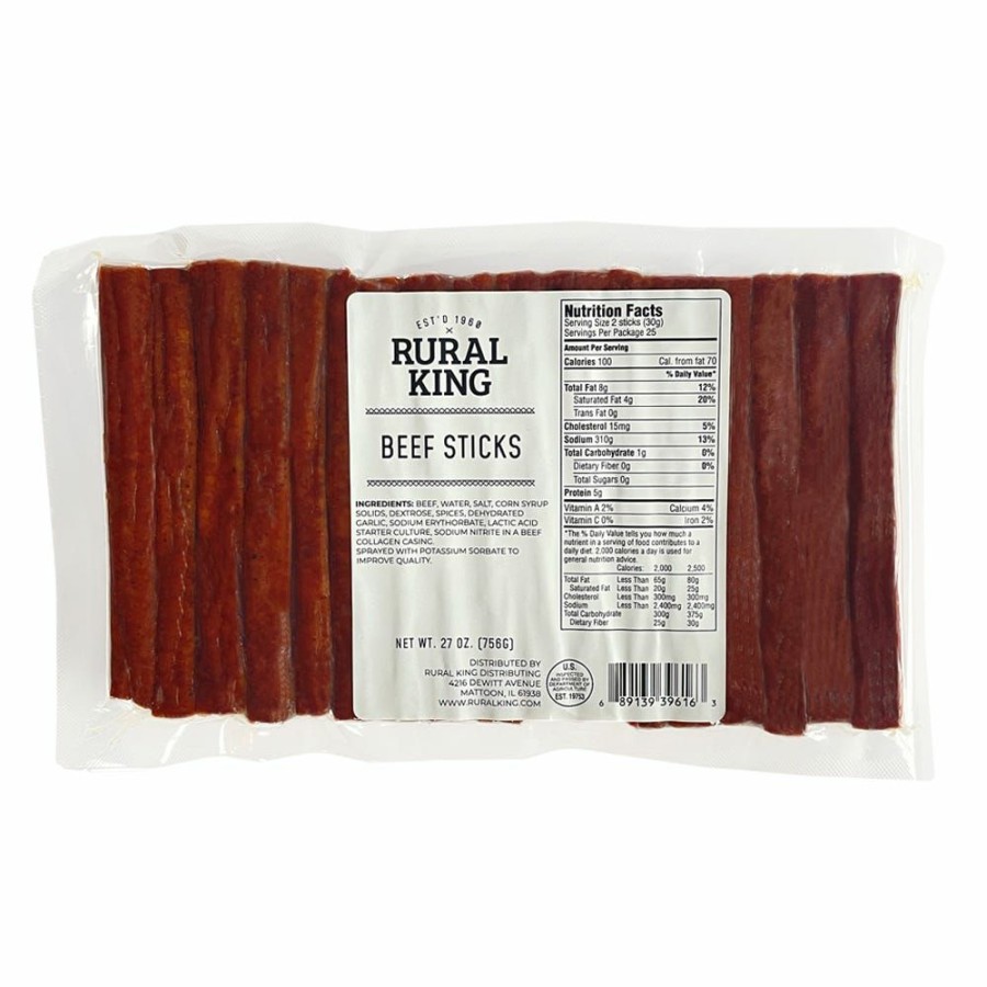 New Rural King 27Oz Beef Sticks Jerky