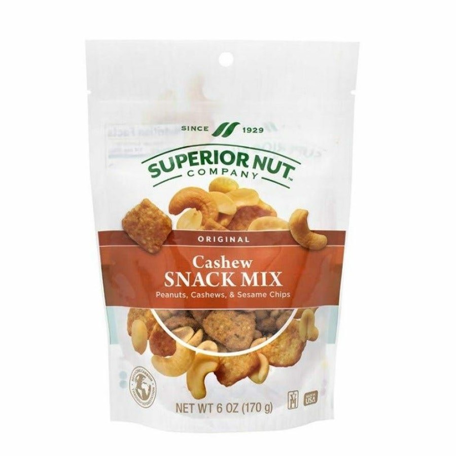 Hot Superior Nut Company Cashew Snack Mix, 6 Oz. Cashews