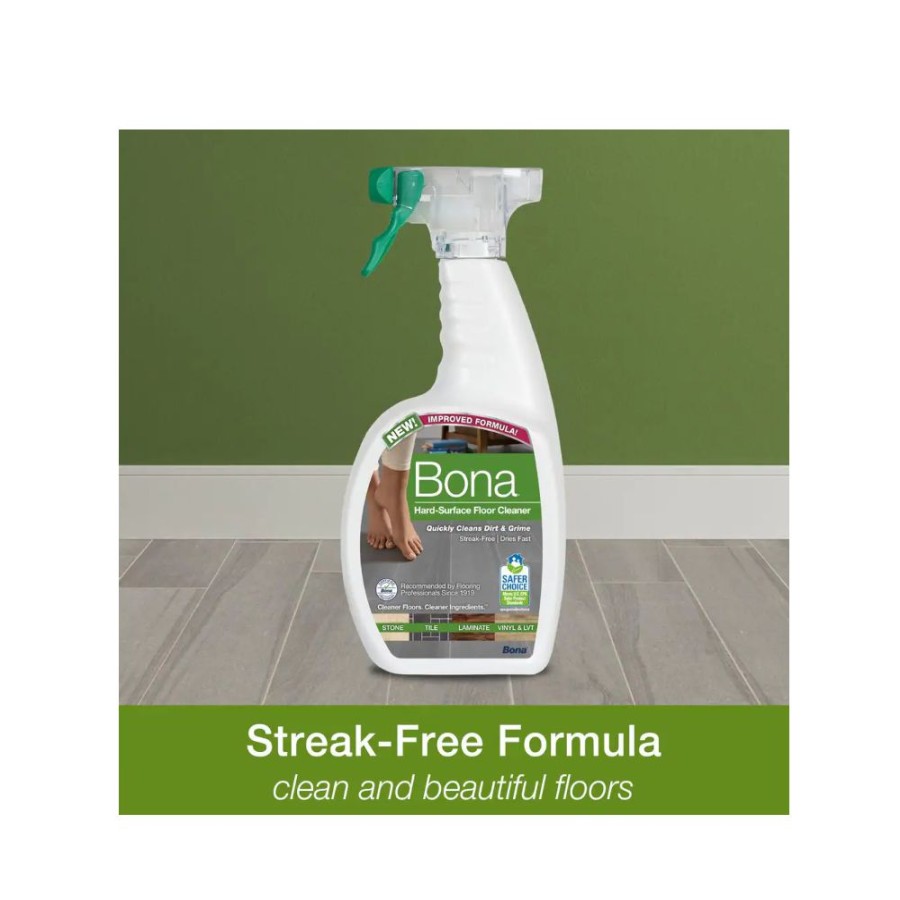 Best Bona Hard Surface Cleaner Spray, 32Oz Wm700051184 Carpet & Floor Cleaners