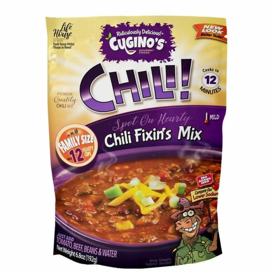 Clearance Cugino'S Gourmet Foods, Inc. Cugino'S Chili Fixin'S Mix, 6.8 Oz. Canned Goods & Soups